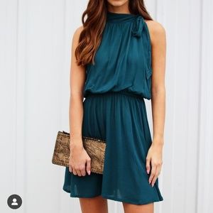 Cleobella Lolita Dress in Forest Green